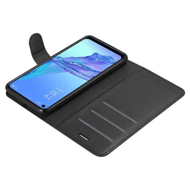 Oppo A53 Deksel Etui Case (Svart)