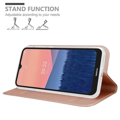 Nokia C21 lommebokdeksel etui (rosa)
