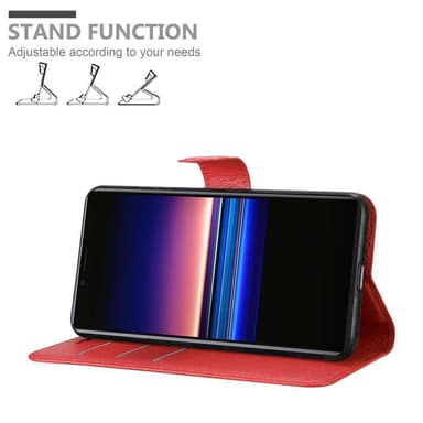 Sony Xperia 1 / Xperia XZ4 Deksel Etui Case (rød)