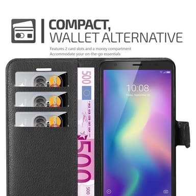 ZTE Blade A5 2019 Deksel Etui Case (svart)