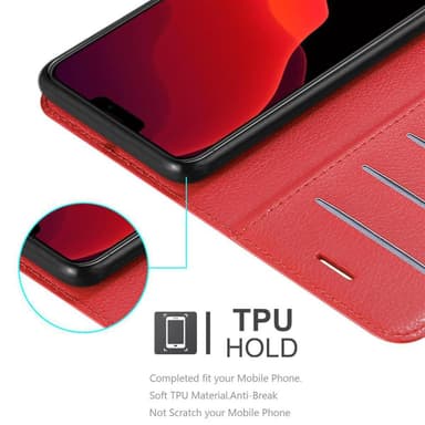 iPhone 12 / 12 PRO Deksel Etui Case (rød)