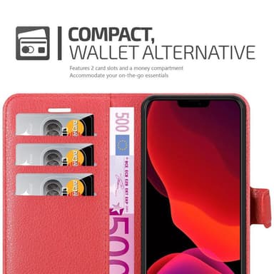 iPhone 12 / 12 PRO Deksel Etui Case (rød)