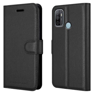 Oppo A53 Deksel Etui Case (Svart)