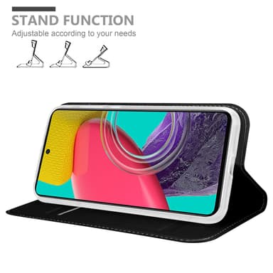 Samsung Galaxy M53 5G lommebokdeksel etui (svart)