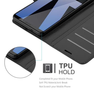 Huawei MATE 10 PRO Deksel Etui Case (svart)