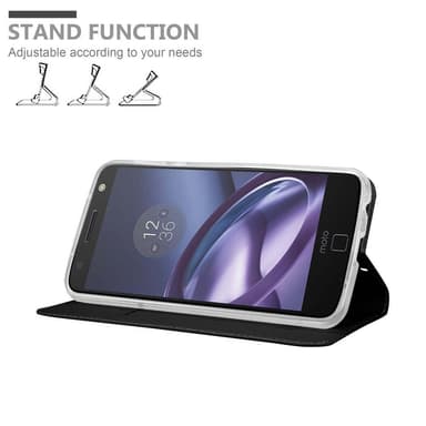 Motorola MOTO Z PLAY lommebokdeksel etui (svart)