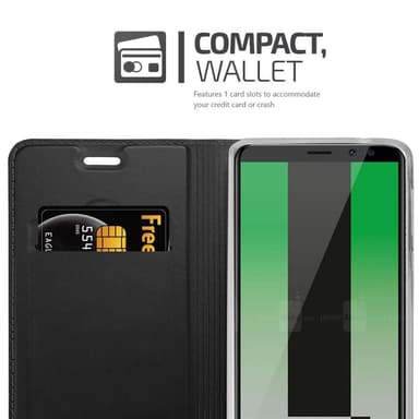Huawei MATE 10 LITE lommebokdeksel etui (svart)