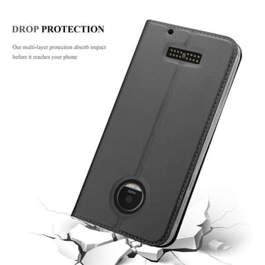 Motorola MOTO Z PLAY lommebokdeksel etui (svart)
