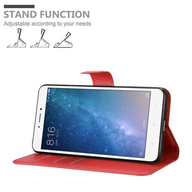 Xiaomi Mi MAX 2 Deksel Etui Case (rød)