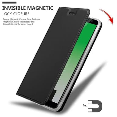 Huawei MATE 10 LITE lommebokdeksel etui (svart)