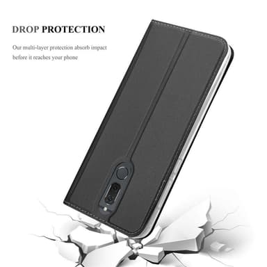Huawei MATE 10 LITE lommebokdeksel etui (svart)