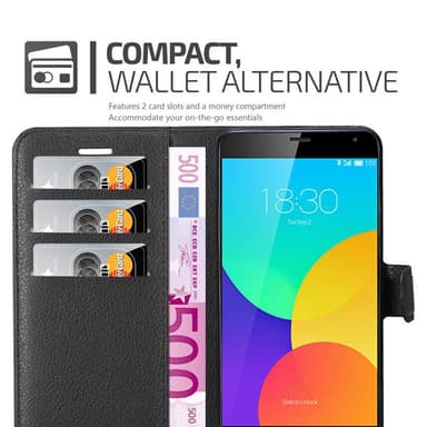 MEIZU MX4 Deksel Etui Case (svart)