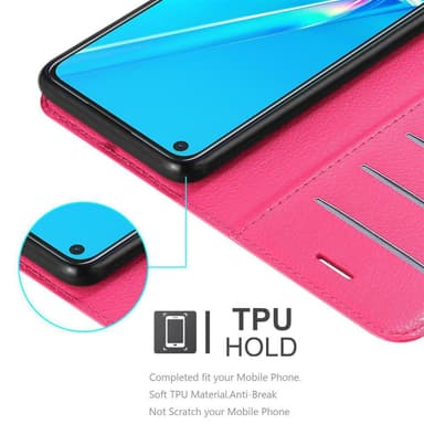 Oppo A92 Deksel Etui Case (rosa)