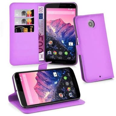 Motorola Google NEXUS 6 Deksel Etui Case (lilla)