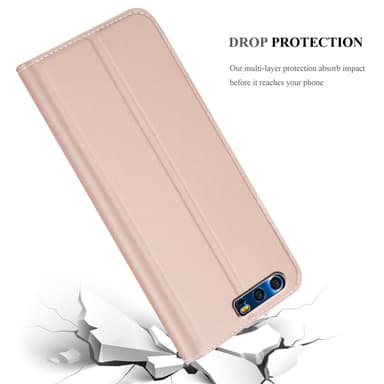 Honor 9 lommebokdeksel etui (rosa)