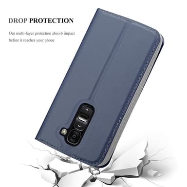 LG G2 MINI lommebokdeksel etui (blå)