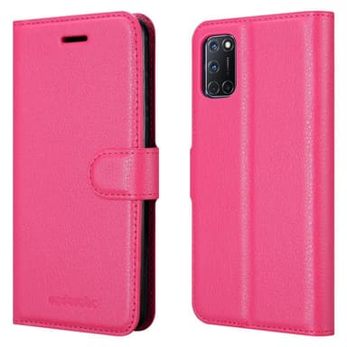 Oppo A92 Deksel Etui Case (rosa)