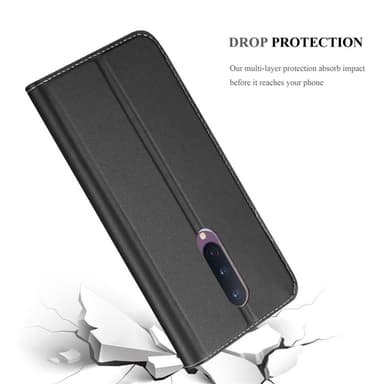 OnePlus 8 lommebokdeksel etui (svart)