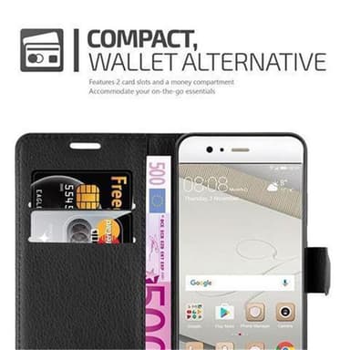 Huawei P10 PLUS Deksel Etui Case (svart)
