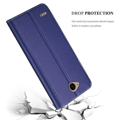 LG X POWER 2 lommebokdeksel etui (blå)