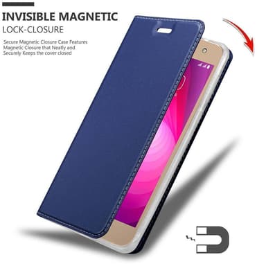 LG X POWER 2 lommebokdeksel etui (blå)