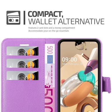 LG K41S Deksel Etui Case (lilla)