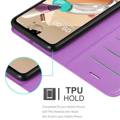 LG K41S Deksel Etui Case (lilla)