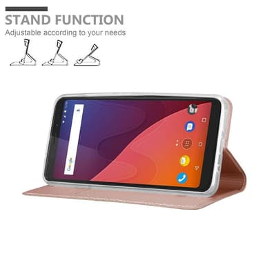 WIKO VIEW XL lommebokdeksel etui (rosa)
