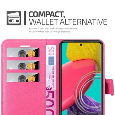 Samsung Galaxy M53 5G Deksel Etui Case (rosa)