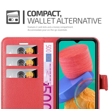 Samsung Galaxy M33 5G Deksel Etui Case (rød)