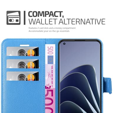 OnePlus 10 PRO 5G Deksel Etui Case (blå)