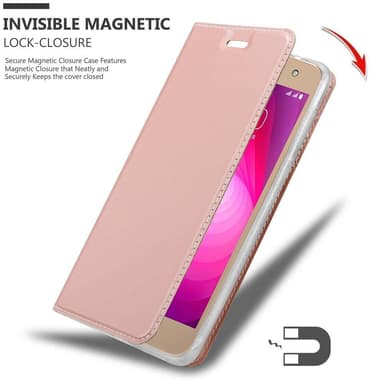 LG X POWER 2 lommebokdeksel etui (rosa)