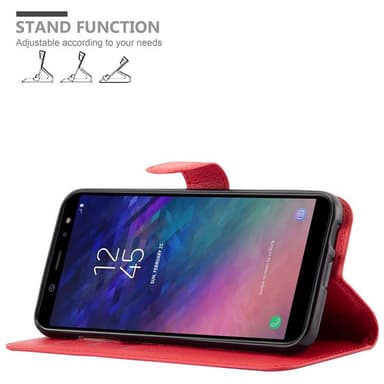 Samsung Galaxy A6 2018 Deksel Etui Case (rød)