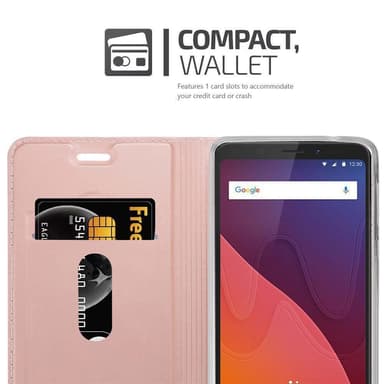 WIKO VIEW XL lommebokdeksel etui (rosa)