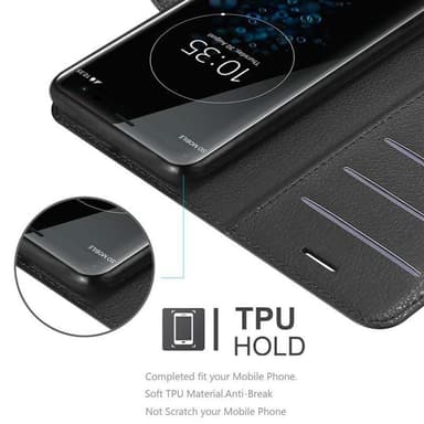 Sony Xperia XZ3 Deksel Etui Case (svart)