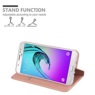 Samsung Galaxy J7 2016 lommebokdeksel etui (rosa)