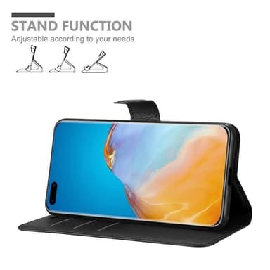 Huawei P40 PRO / P40 PRO+ Deksel Etui Case (svart)