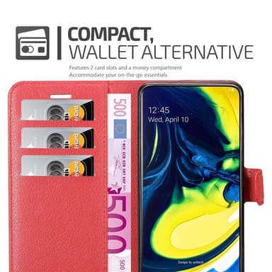 Samsung Galaxy A80 / A90 4G Deksel Etui Case (rød)