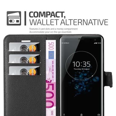 Sony Xperia XZ3 Deksel Etui Case (svart)