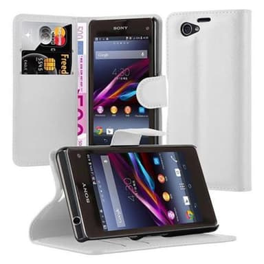 Sony Xperia Z1 COMPACT Deksel Etui Case (hvit)