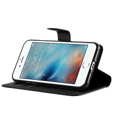 iPhone 7 / 7S / 8 / SE 2020 Deksel Etui Case (svart)