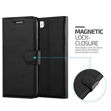 iPhone 7 / 7S / 8 / SE 2020 Deksel Etui Case (svart)