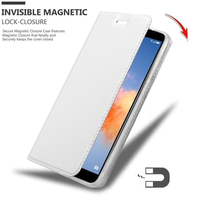 Honor 7X lommebokdeksel etui (sølv)