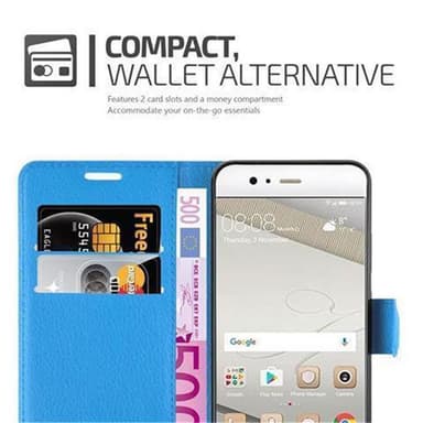 Huawei P10 Deksel Etui Case (blå)