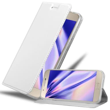 Samsung Galaxy A8 2015 lommebokdeksel etui (sølv)