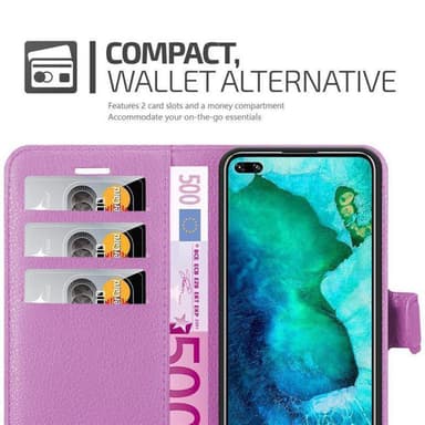 Honor View 30 PRO Deksel Etui Case (lilla)