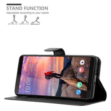 HTC U12 PLUS Deksel Etui Case (svart)