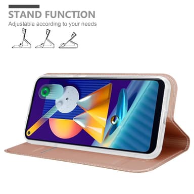 Samsung Galaxy A11 / M11 lommebokdeksel etui (rosa)