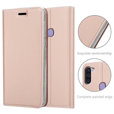 Samsung Galaxy A11 / M11 lommebokdeksel etui (rosa)