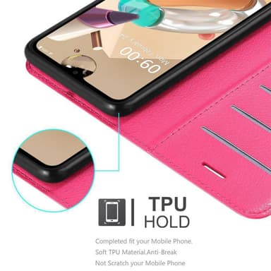 LG K41S Deksel Etui Case (rosa)